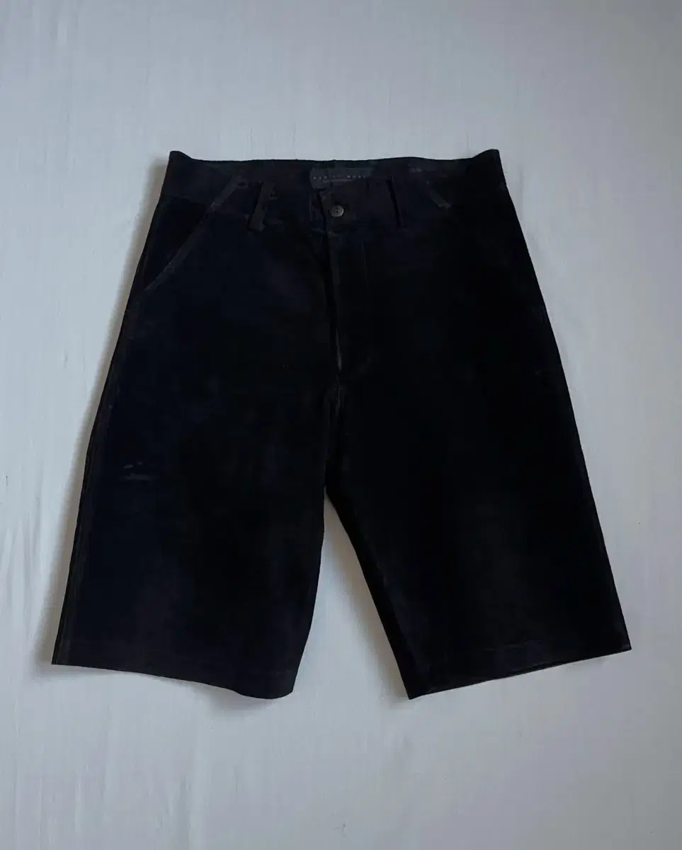 MANIAC WORKS Pig Skin Leather Half Pants